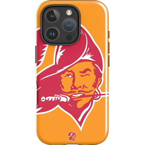 NFL Tampa Bay Buccaneers Retro Logo iPhone 16 Pro Impact Case